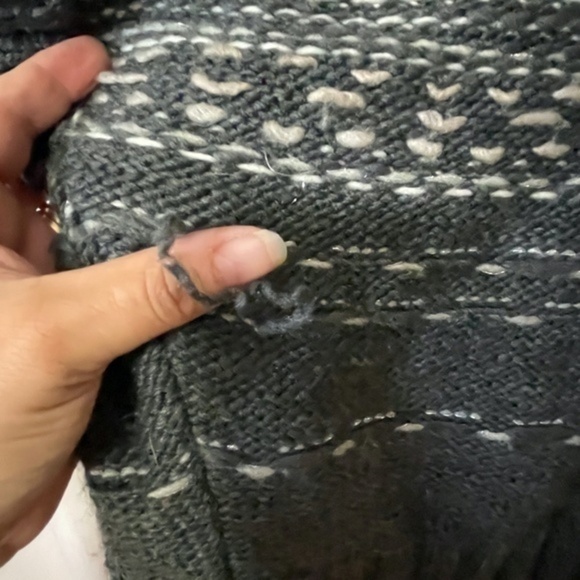 American Eagle Womens Kimono Cardigan Sweater Heavy Knit Oversized Size XS - Picture 6 of 12